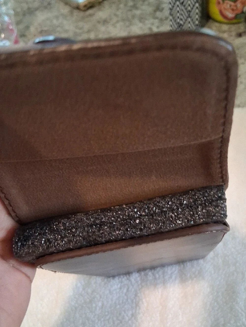 Brown Leather Flip Phone Case - Compatible Cell Phone Accessory